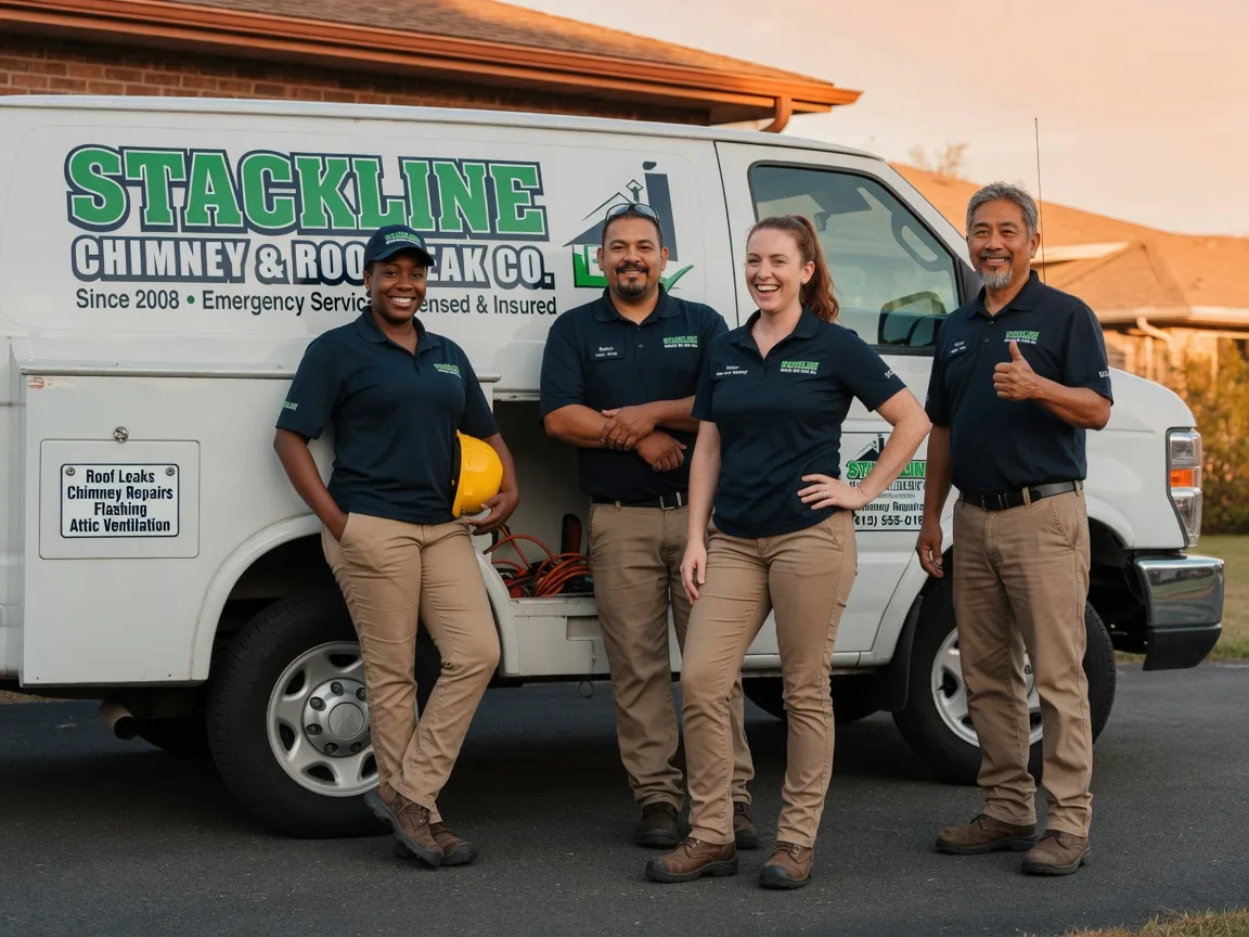 Chimney flashing repair company in Arlington, MA
